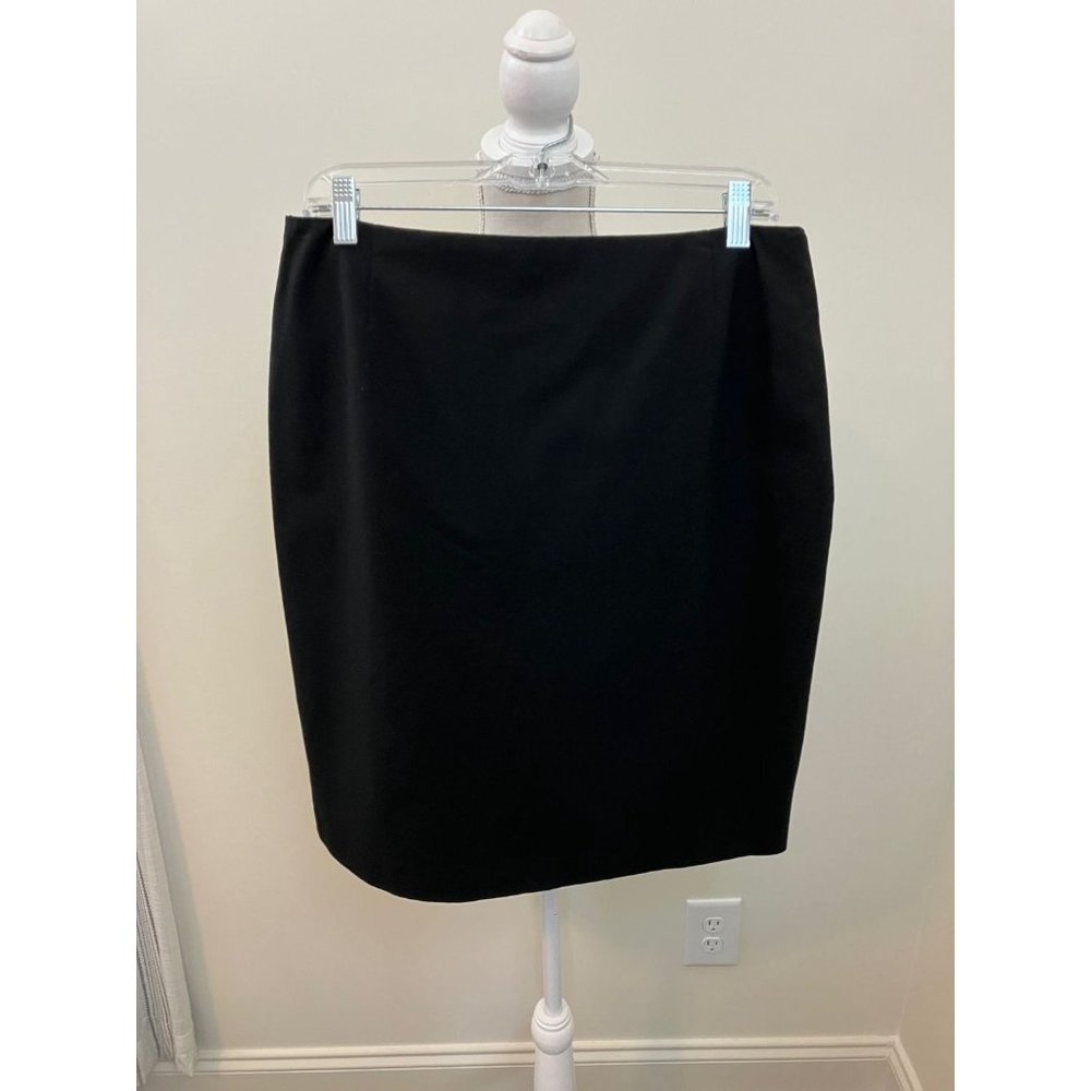 Alex Marie Black Knee Length Skirt Size 12